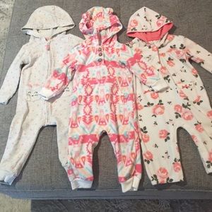 Carter’s Fleece Jumpsuit 12-18 months